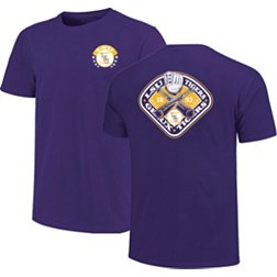Image One Youth LSU Tigers Purple Shield T-Shirt