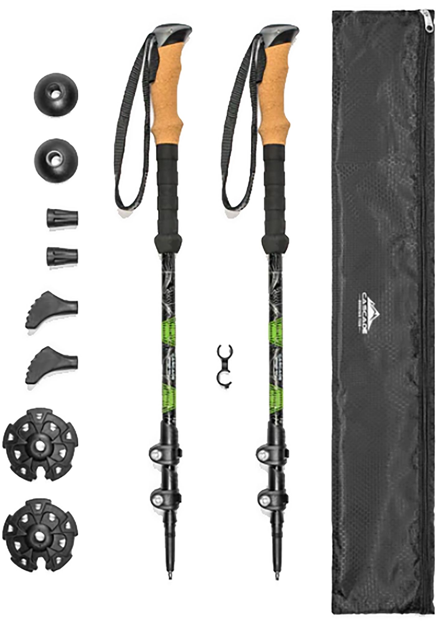 Cascade Mountain Tech Aluminum Quick Lock Trekking Poles