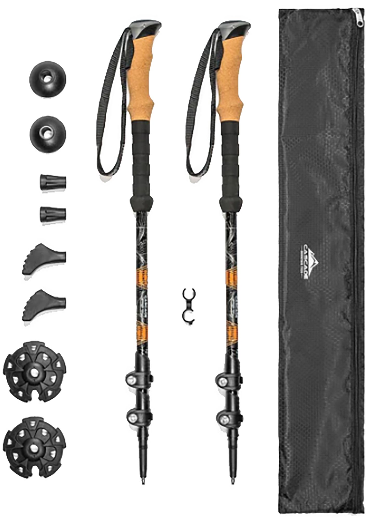 Cascade Mountain Tech Aluminum Quick Lock Trekking Poles
