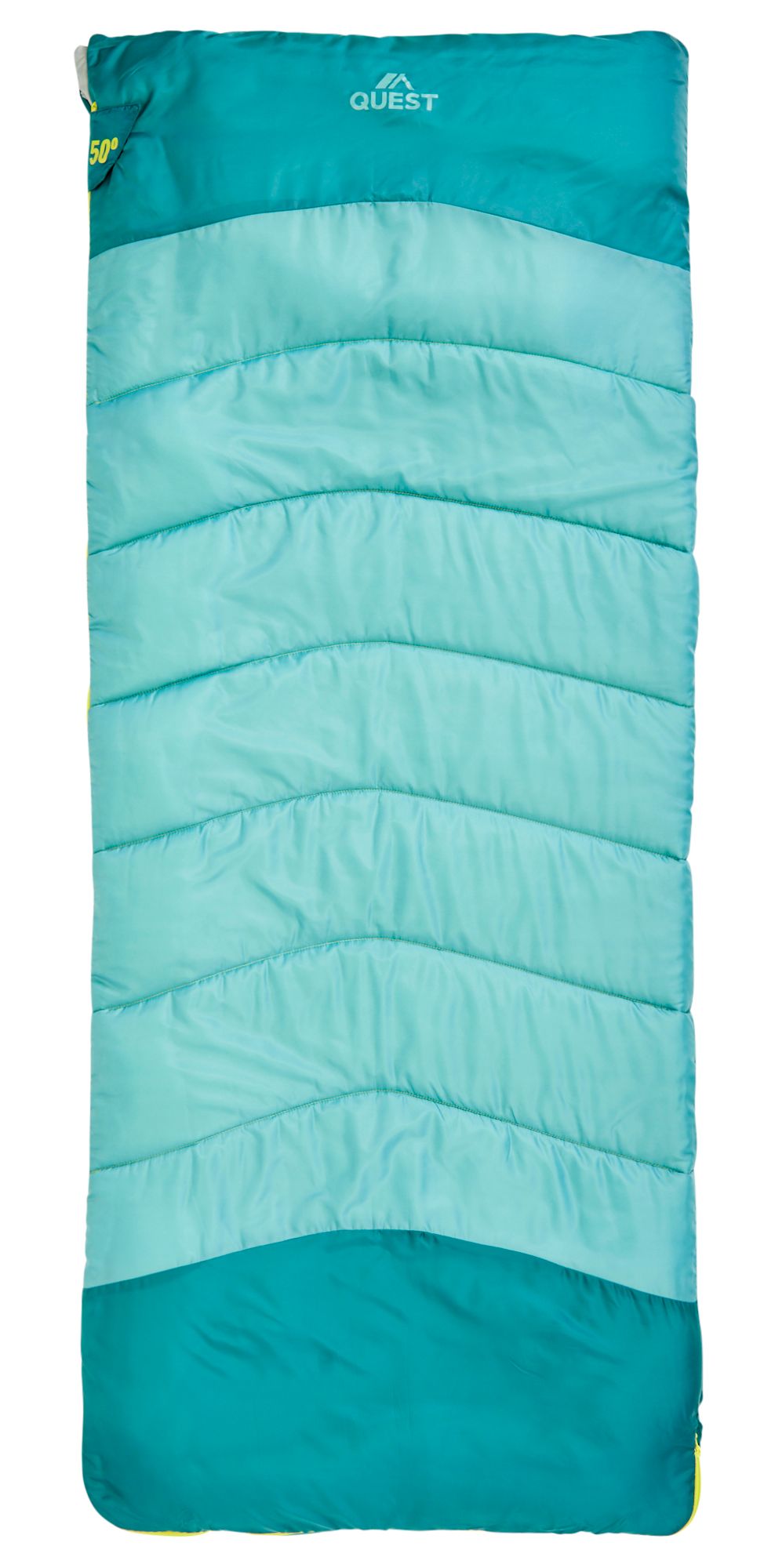 Photos - Suitcase / Backpack Cover Quest Timber Adult Rec Sleeping Bag, Men's, Teal | Father's Day Gift Idea 