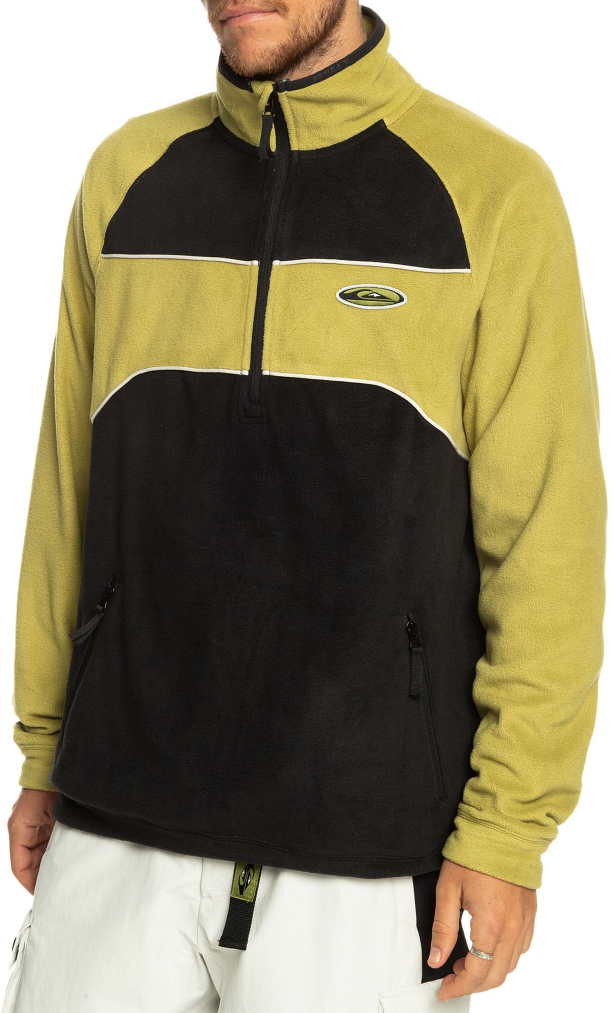 QUIKSILVER Men's Powder Chaser 1/2 Zip Sweatshirt