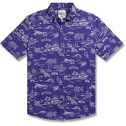 Reyn Spooner San Francisco Giants Classic Fit Hawaiian Shirt (scenic) Men's  Clothing in Blue for Men