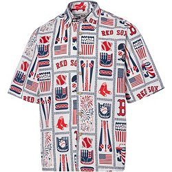 Reyn Spooner Men's Boston Red Sox scenic Button-Down Shirt - White - M (Medium)