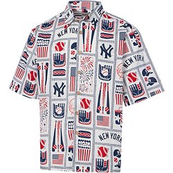 Men's New York Yankees Reyn Spooner White Americana Button-Up Shirt