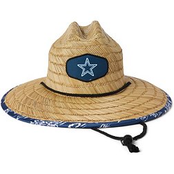 Reyn Spooner Men's Dallas Cowboys Navy Straw Hat