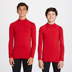 DSG Youth Cold Weather Compression Mock Neck Long Sleeve Shirt