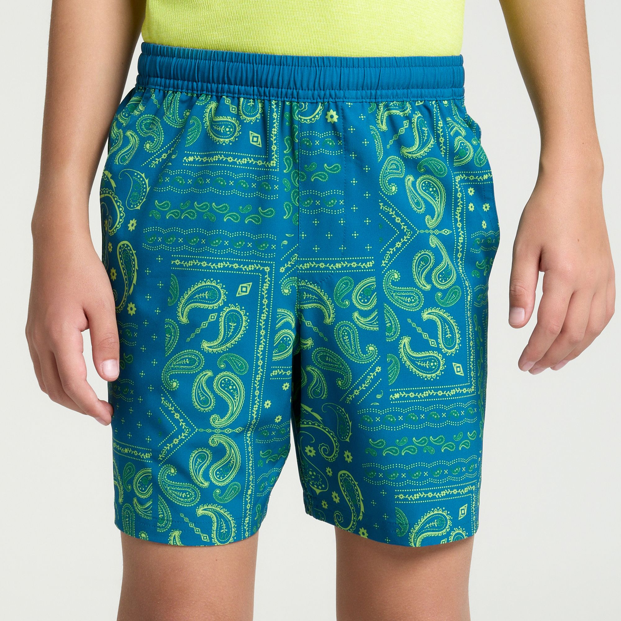 Teal Sport Paisley