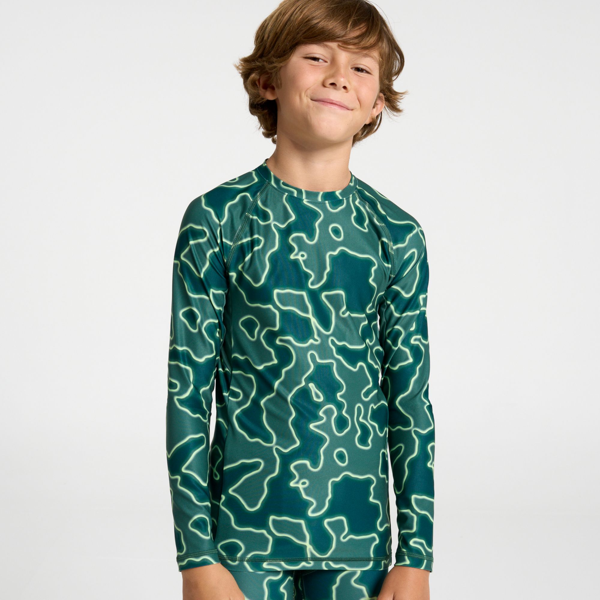 Dark Green Glow Camo