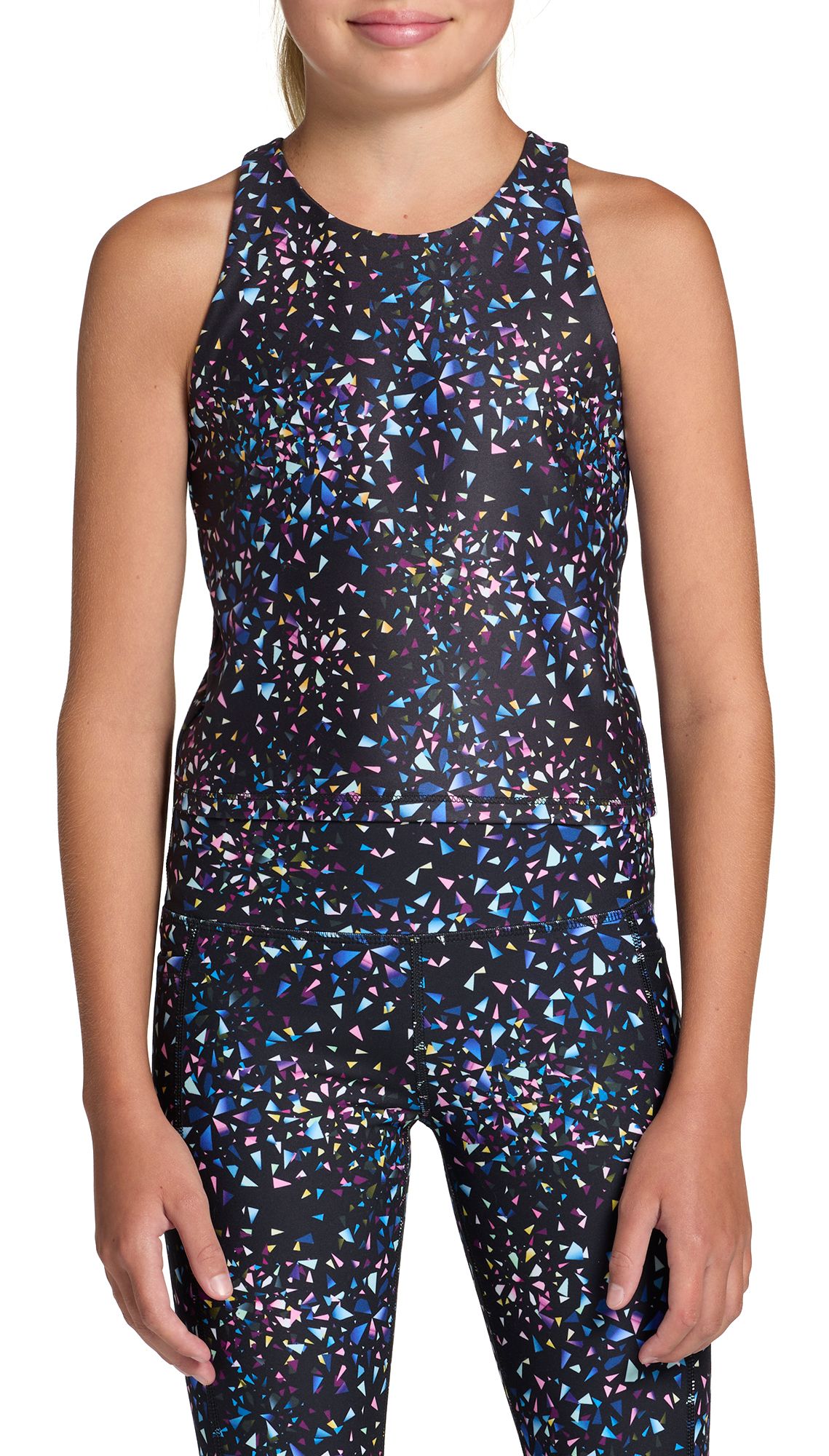 DSG Girls' Performance Shelf Bra Tank Top