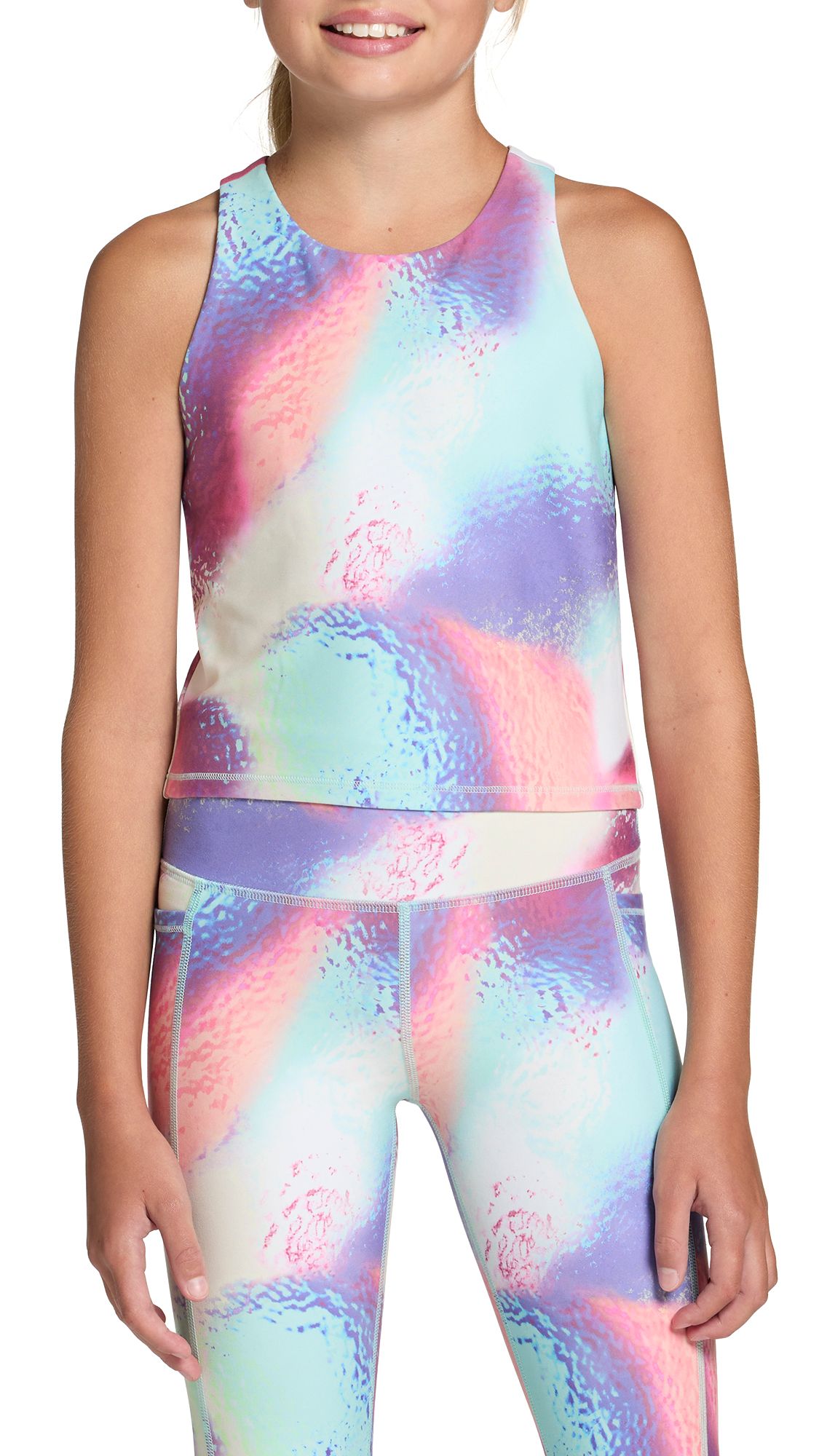 DSG Girls' Performance Shelf Bra Tank Top