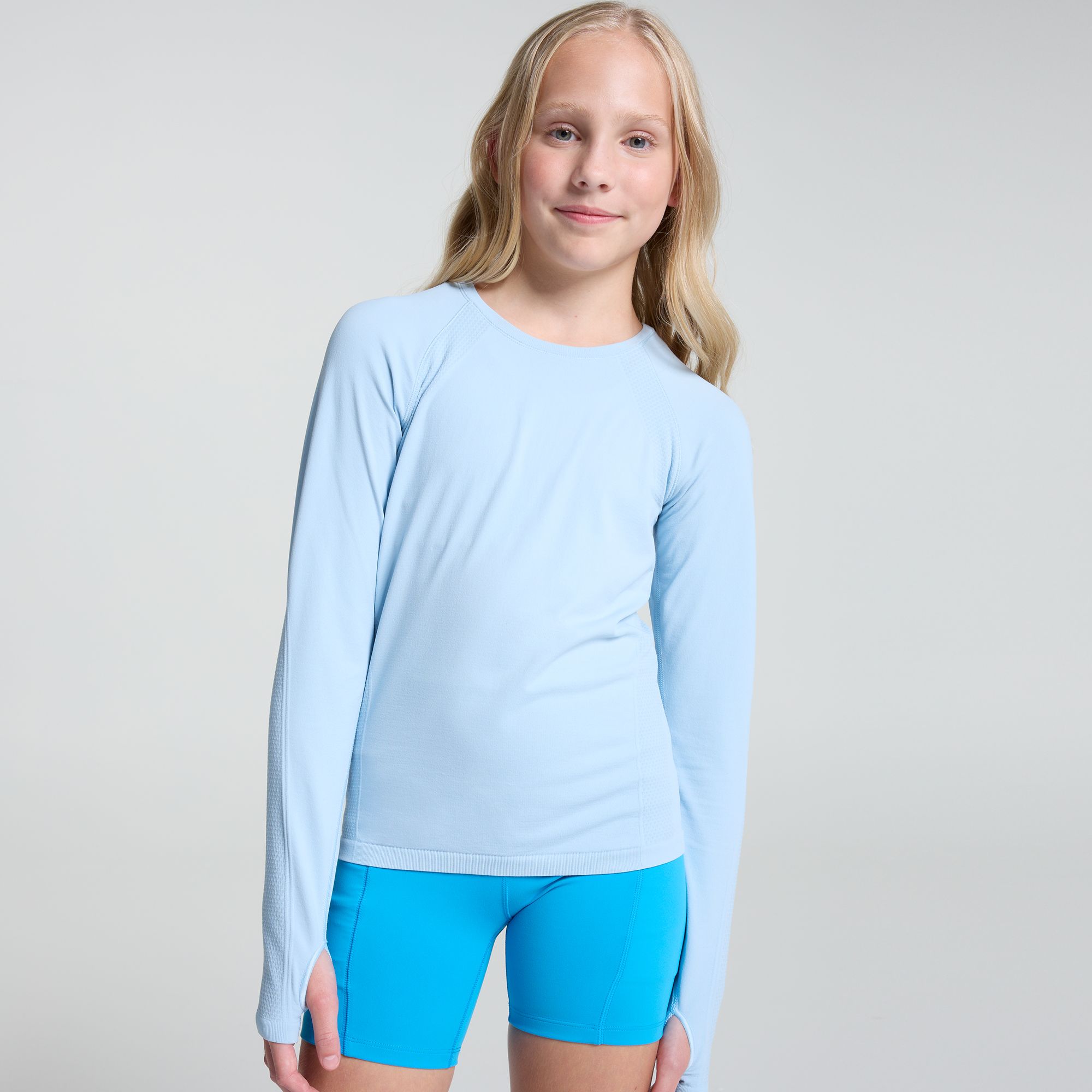 DSG Girls' Movement Seamless Long Sleeve T-Shirt