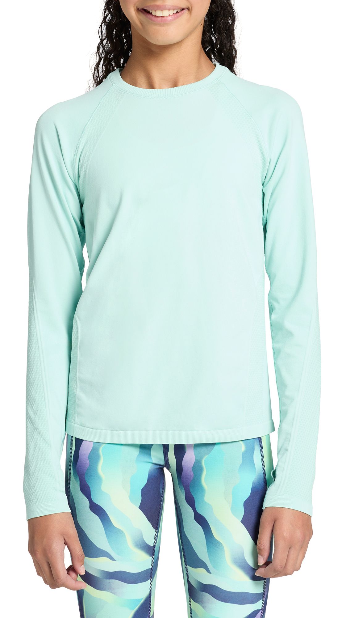 DSG Girls' Movement Seamless Long Sleeve T-Shirt