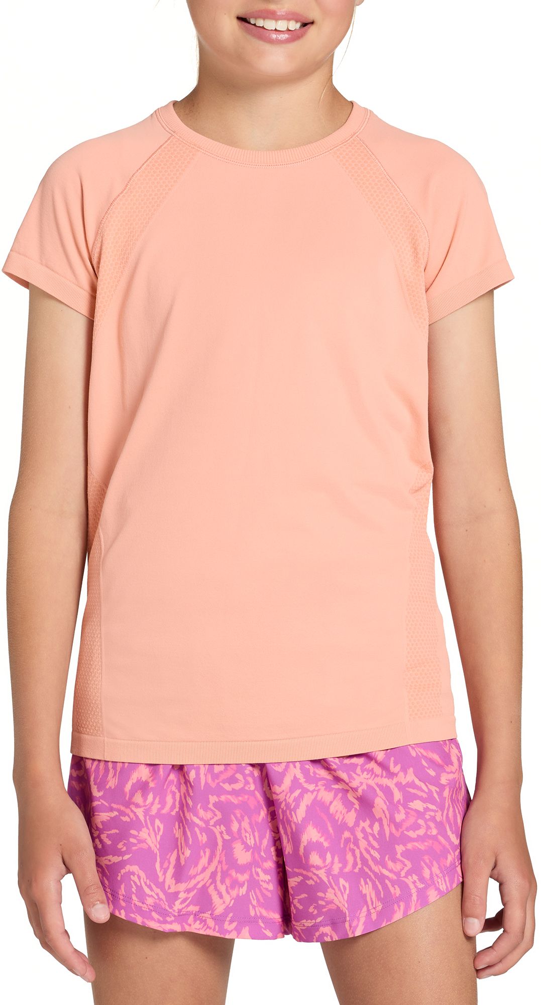 DSG Girls' Movement Seamless Short Sleeve T-Shirt