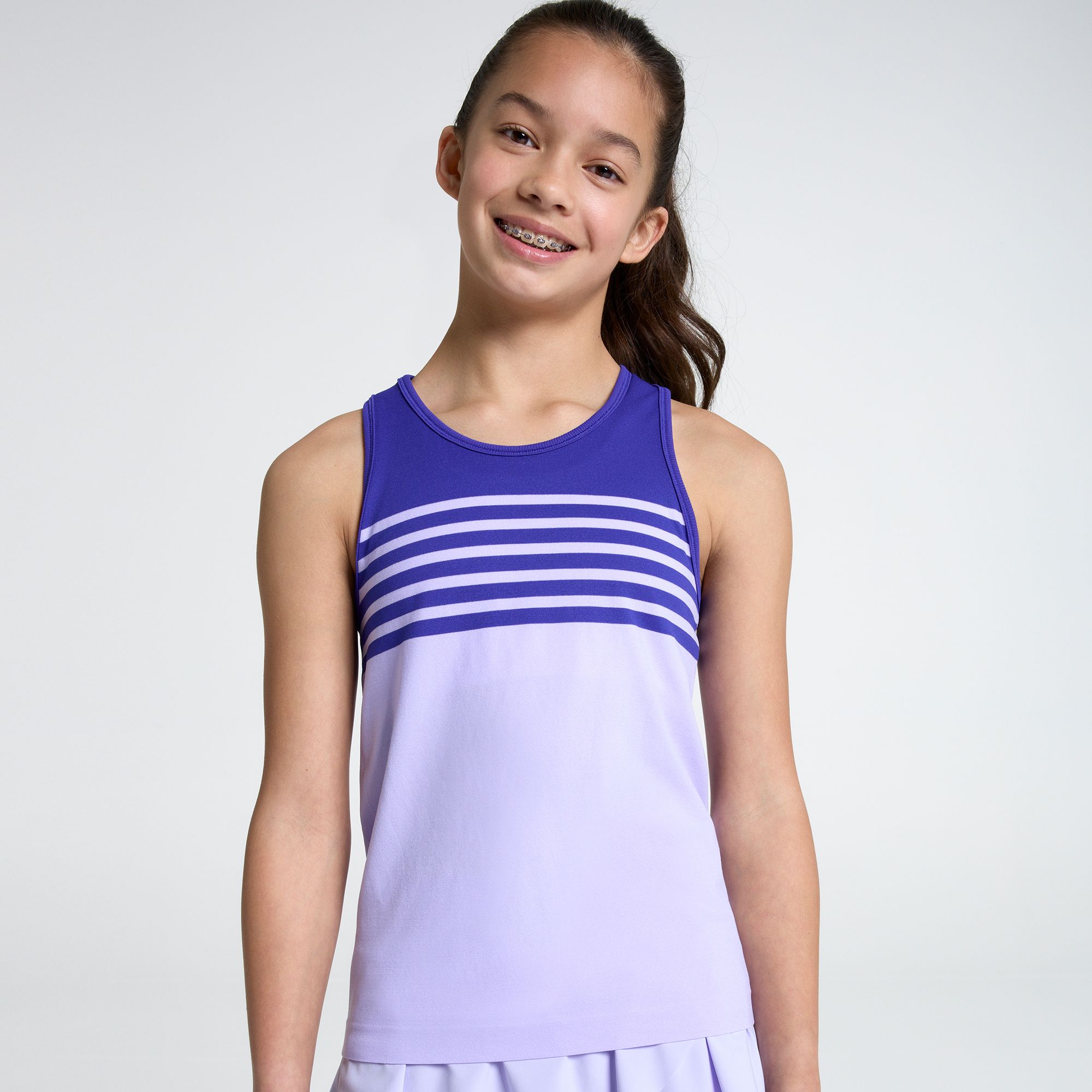 Sapphire/Lavender Stripe