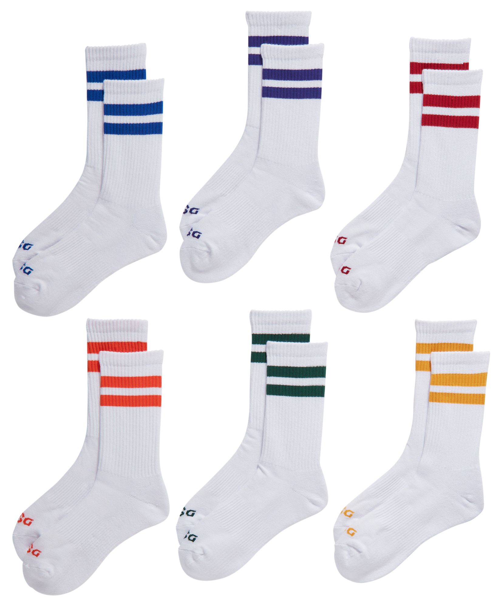 White Stripe Rainbow
