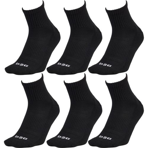 DSG Quarter Crew Socks – 6 Pack