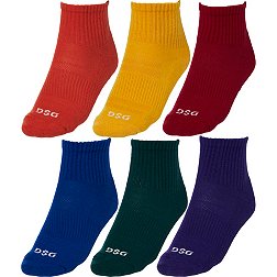 DSG Men's Quarter Crew Socks – 6 Pack