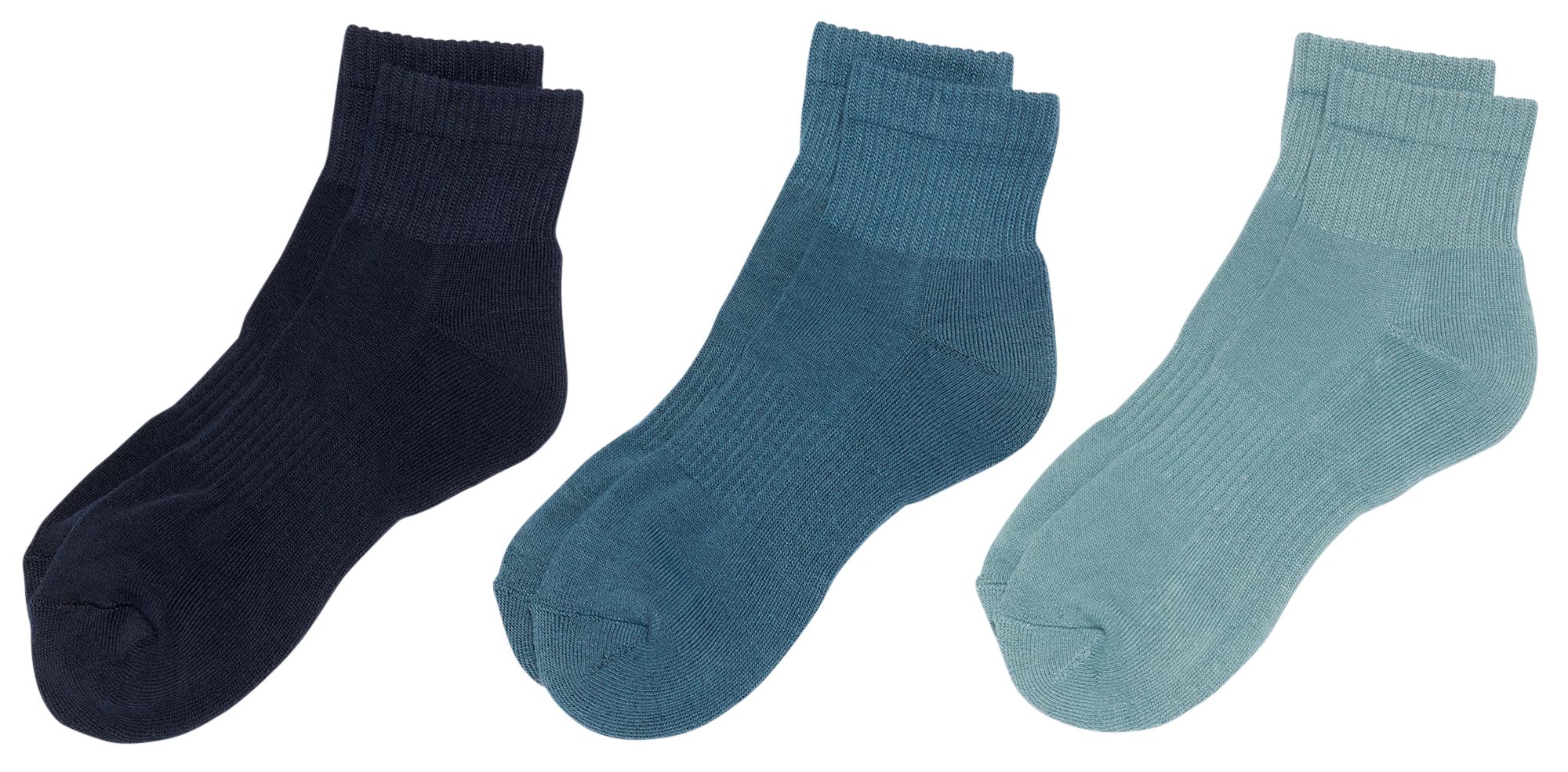 DSG Adult Fashion Quarter Socks - 3 Pack