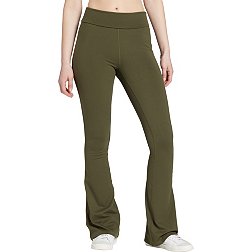 CALIA by Carrie Underwood Women's Sculpt Cargo Tights Olive Moss Color Large