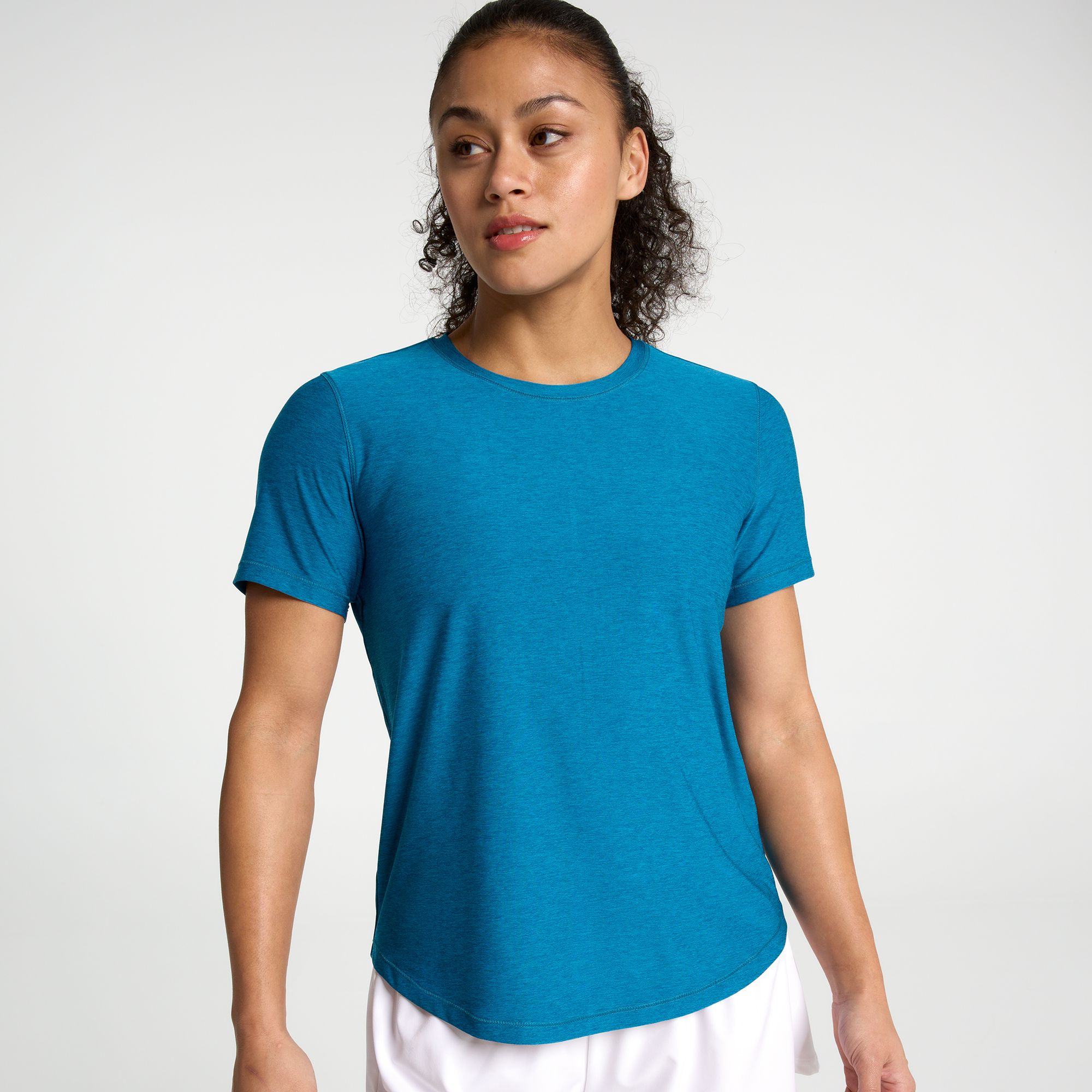 Dark Teal Blue Heather