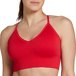 Womens Ribbed Seamless Sports Bra For Gym Workouts, Yoga, Running by MAXXIM