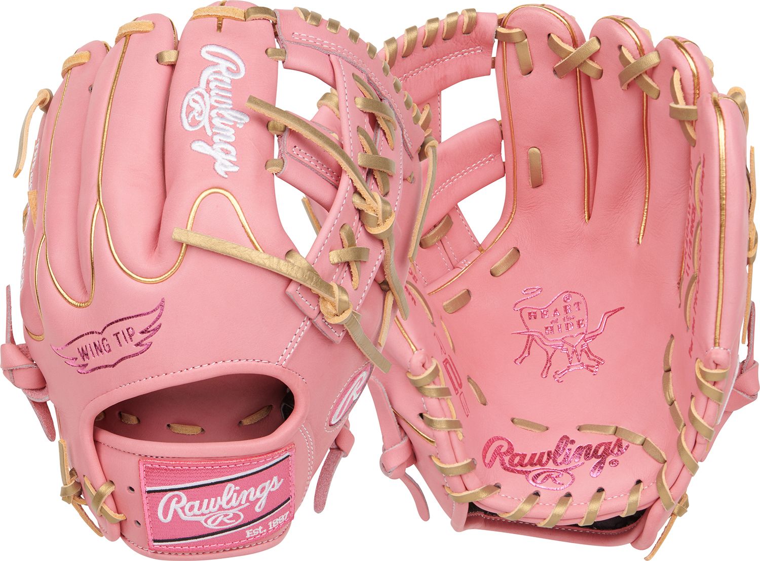 Rawlings 11.5″ HOH R2G Series Glove 2024, Pink