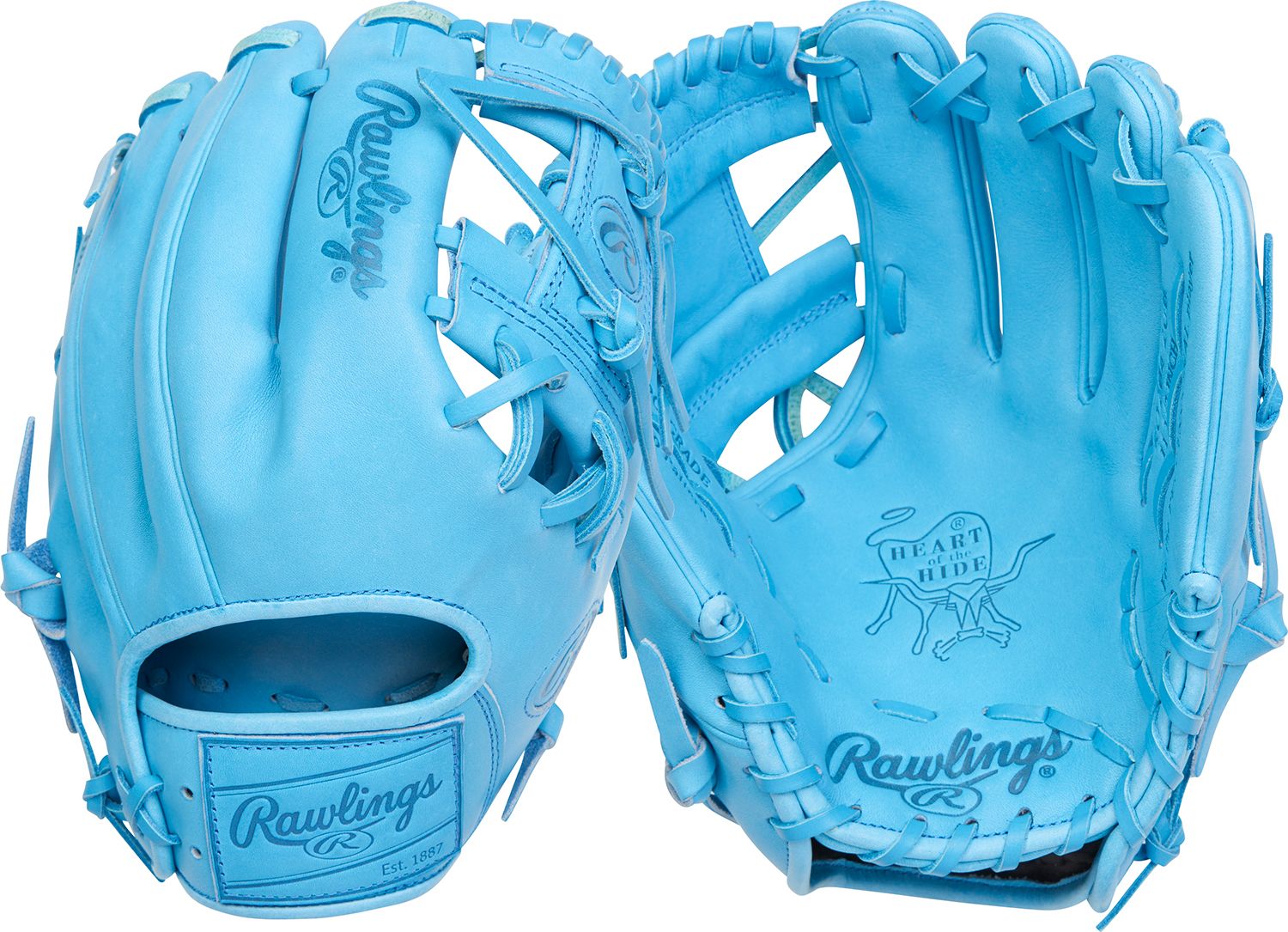 Rawlings 11.5” Elements HOH Series Ice Glove 2024, Columbia Blue