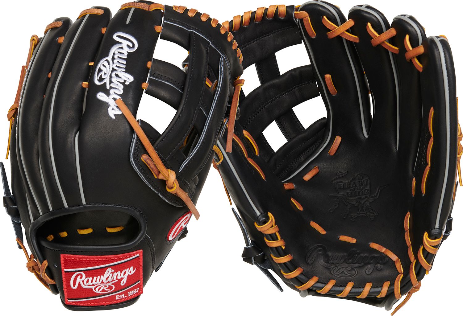 Rawlings 12.75″ HOH Series Glove 2024, Black