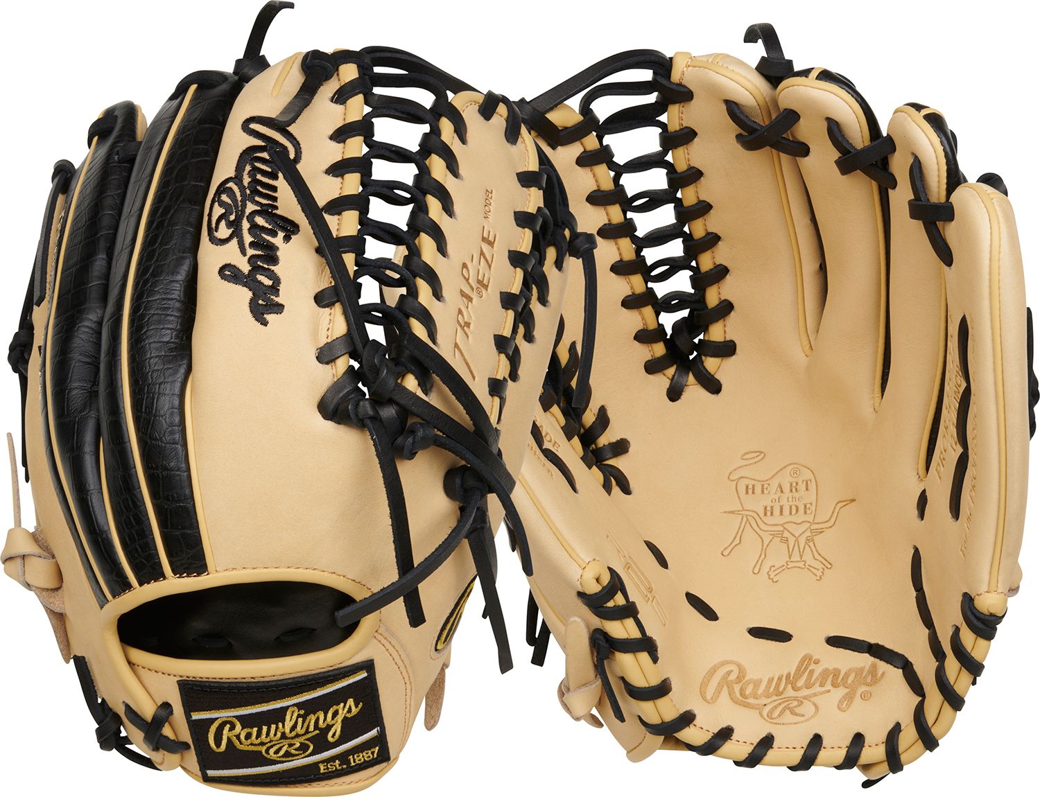 Rawlings 12.75″ HOH Series Glove 2024, Camel/Black