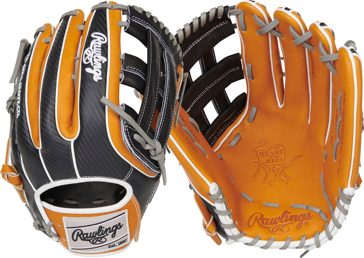 Rawlings 12.75” HOH Hypershell R2G Series Glove, Shell