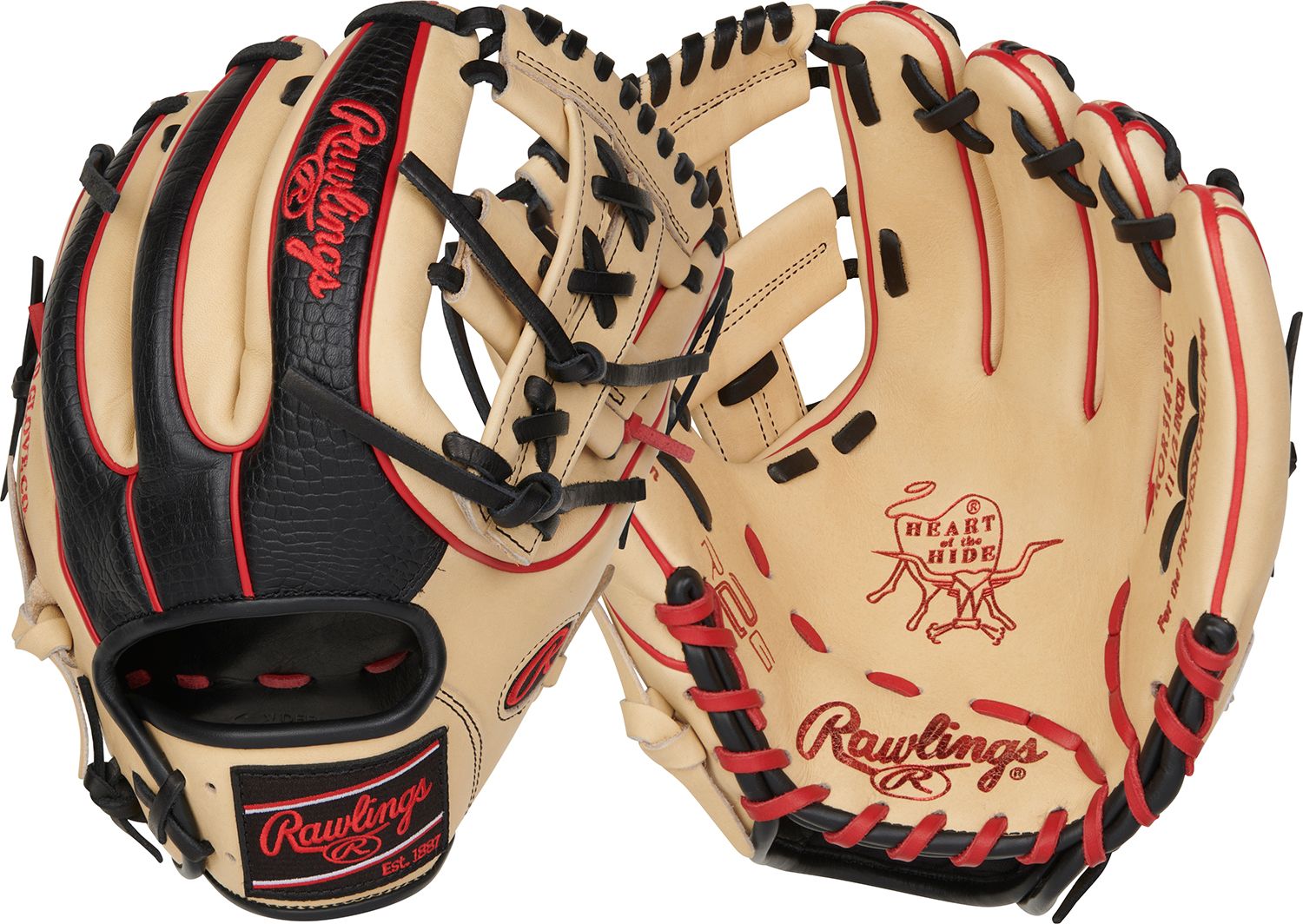 Rawlings 11.5″ HOH R2G Series Glove 2024, Camel/Black