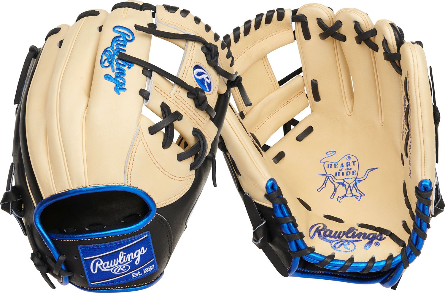 Rawlings 11.5” HOH R2G Series Glove, Camel/Black