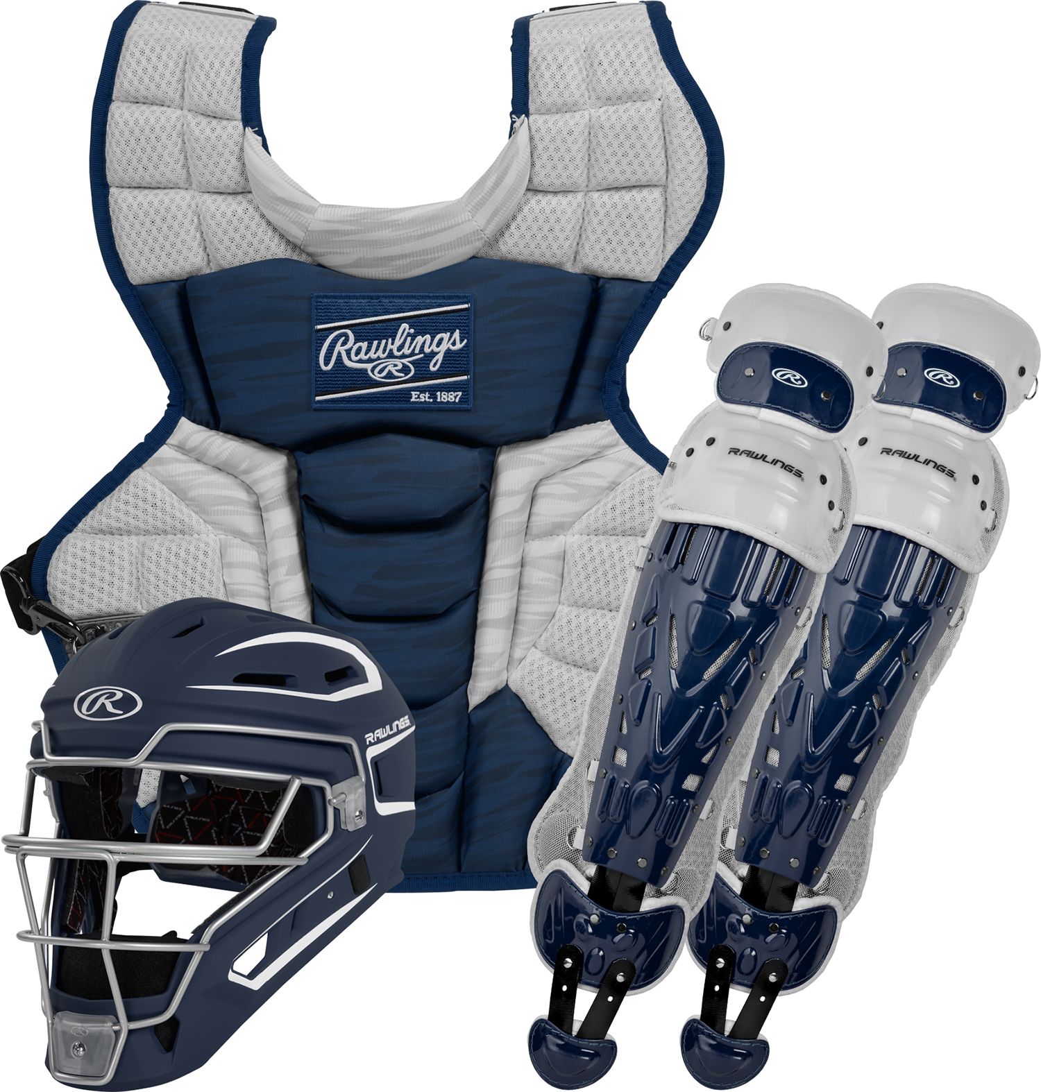 Navy/White