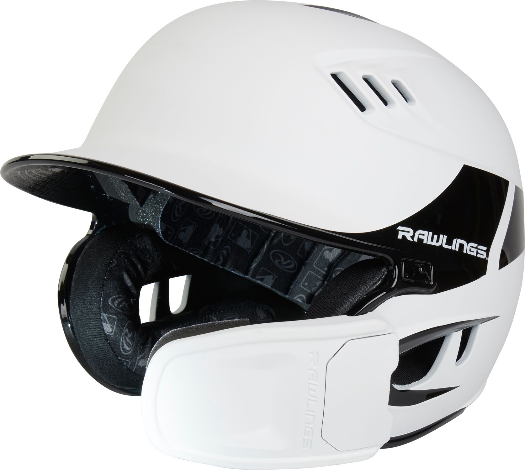Rawlings Senior VELO Baseball Batting Helmet w/ Reversible Jaw Guard