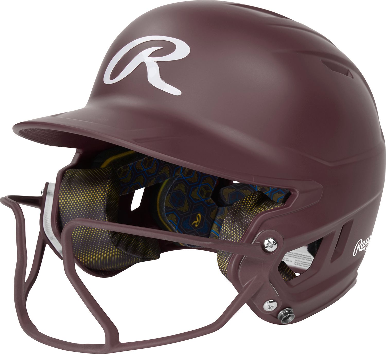 Rawlings Girls' MACH Softball Batting Helmet w/ Hi-VIZ Facemask