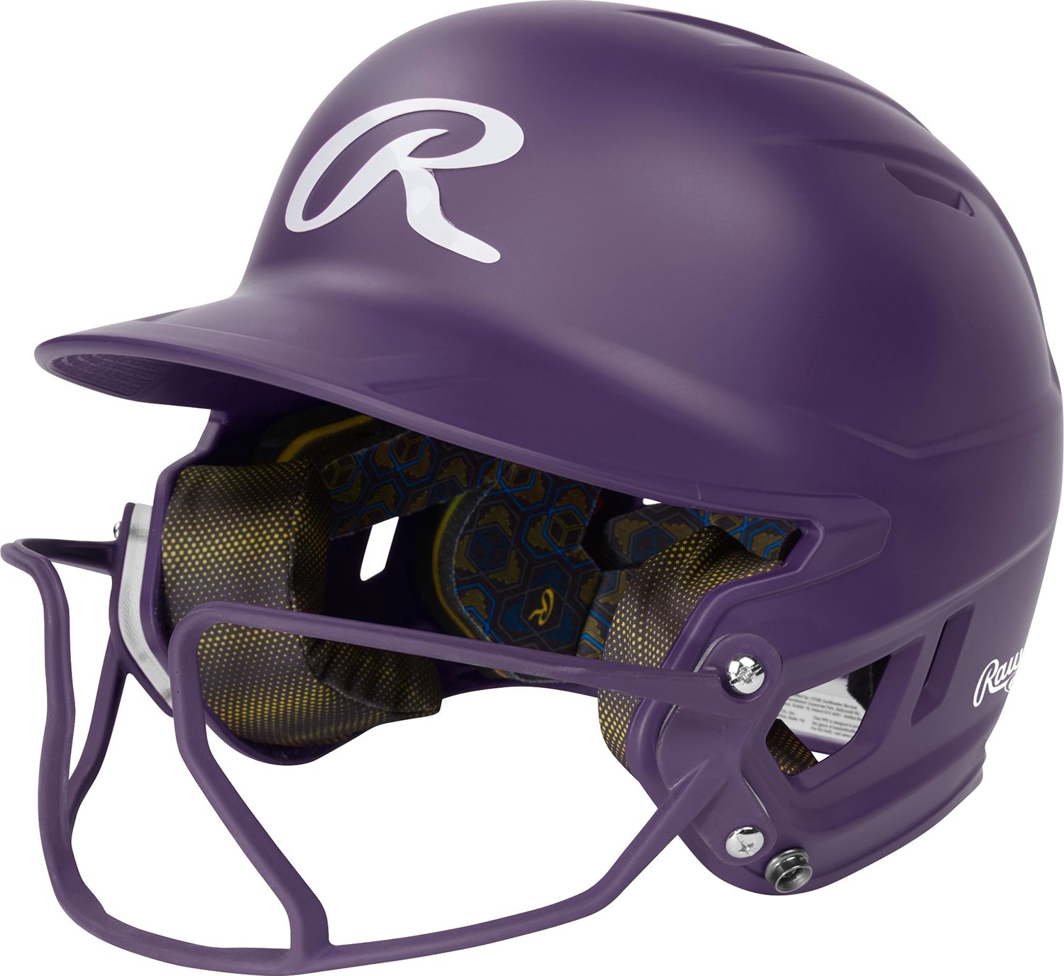 Rawlings Girls' MACH Softball Batting Helmet w/ Hi-VIZ Facemask