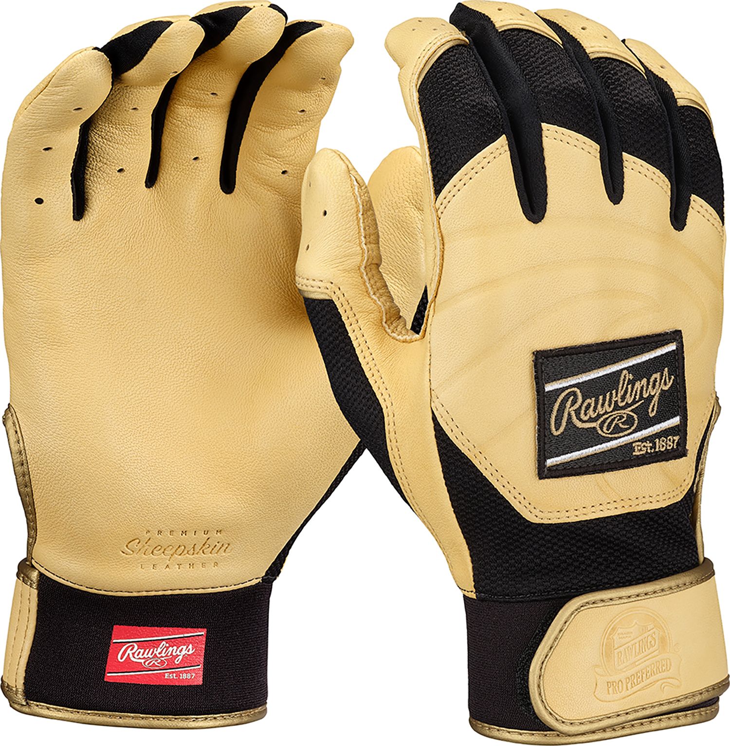 Rawlings Pro Preferred Batting Gloves