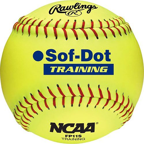 Balle De Softball Rawlings Dream Seam Fast Pitch 12'' - Neuve, Cuir