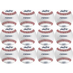 Rawlings FSR100 College Game/Practice Baseballs – 12 Pack
