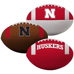Rawlings Nebraska Cornhuskers 3 Pack Softee Football Set