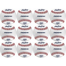 Rawlings R100 College/High School Game Baseballs – 12 Pack