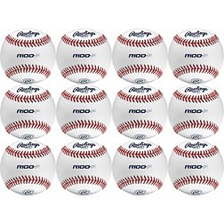 Rawlings R100 High School Practice Baseballs – 12 Pack