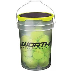 Rawlings Worth 12" Practice Fastpitch Softball Bucket - 12 Pack