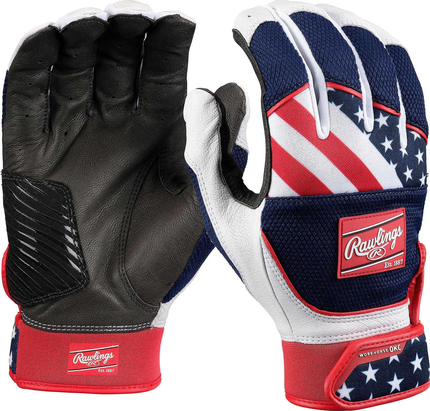 Rawlings Women's Workhorse OKC Softball Batting Gloves