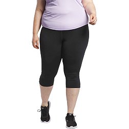 Reebok Women's Plus Size Essential Ankle Length Leggings with