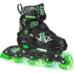Roller Derby Boys' Stryde Lighted Adjustable Inline Skates