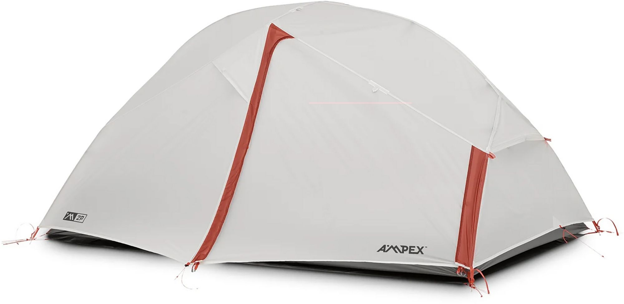 Photos - Tent AMPEX Codazzi 2 Person Backpacking , White/Red/Grey 23RDWU2PBCKPCKNGTC