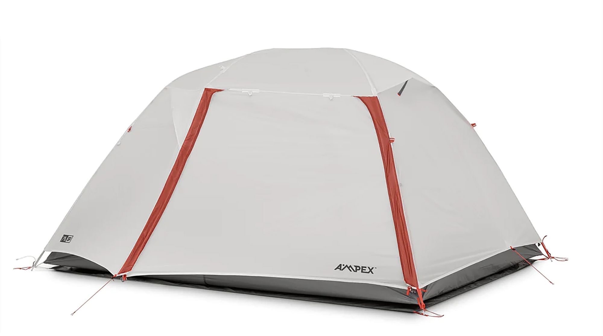 Photos - Tent AMPEX Codazzi 3 Person Backpacking , White/Red/Grey 23RDWU3PBCKPCKNGTC