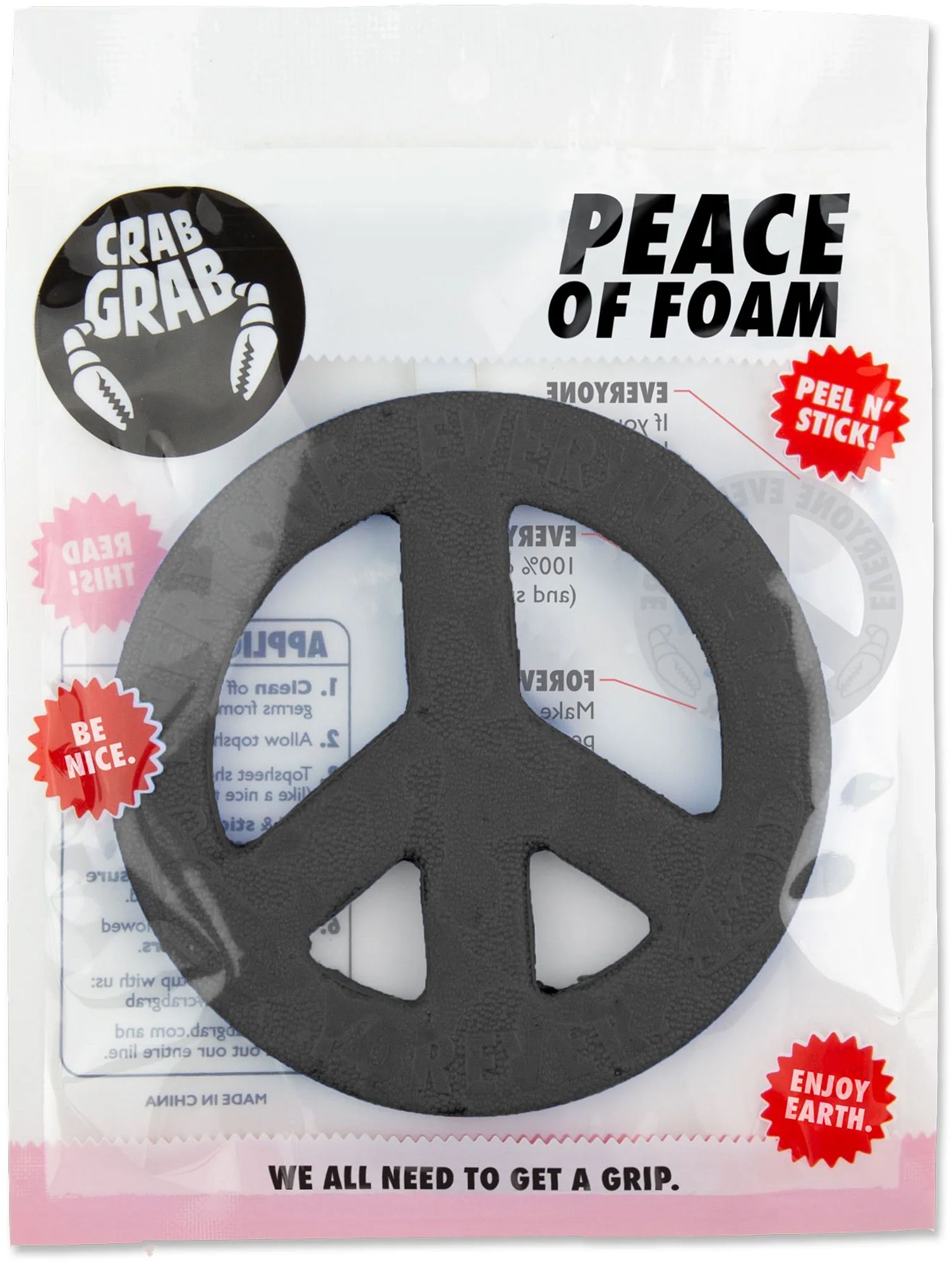 Crab Grab Peace of Foam Grips