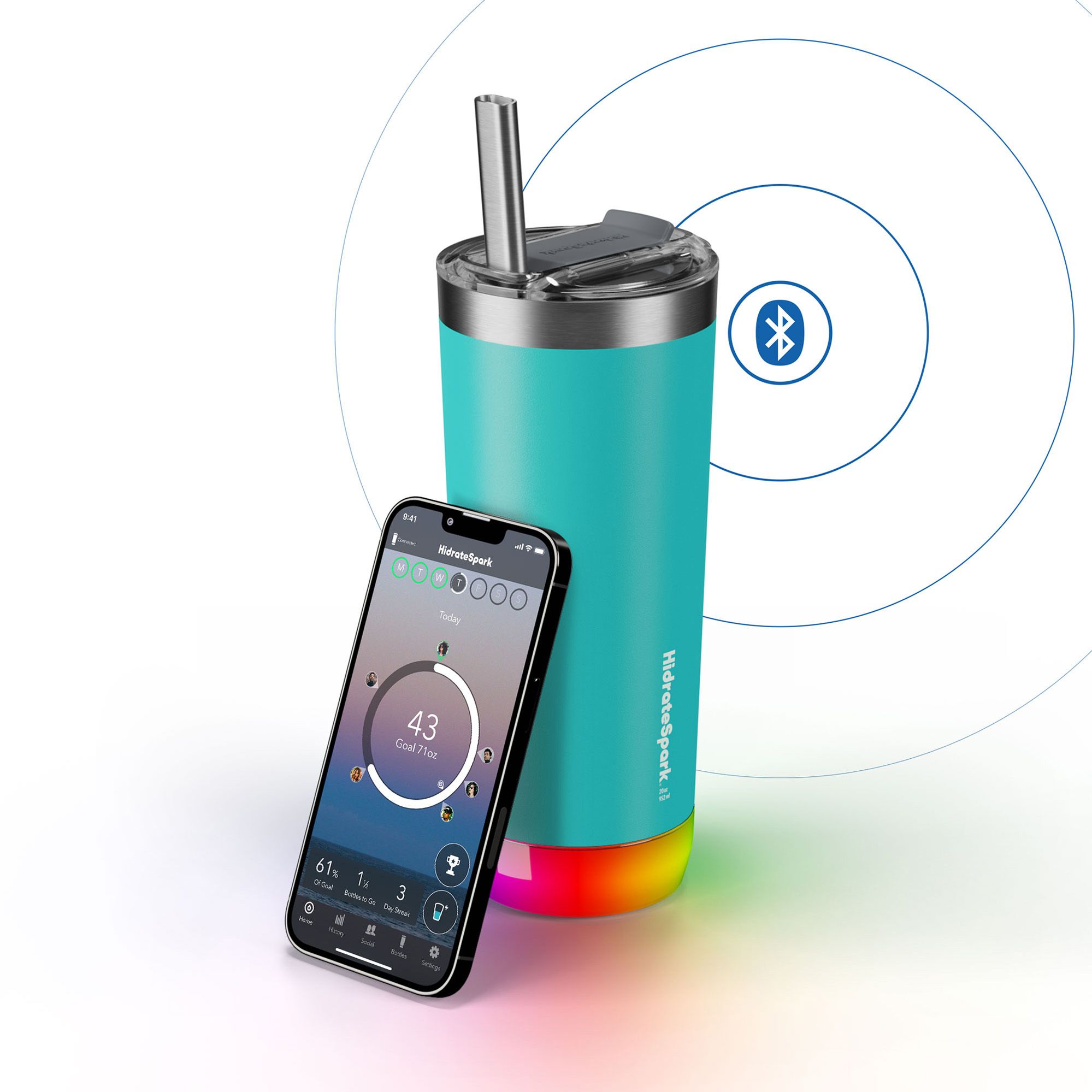 HidrateSpark Pro 20 oz. Smart Tumbler